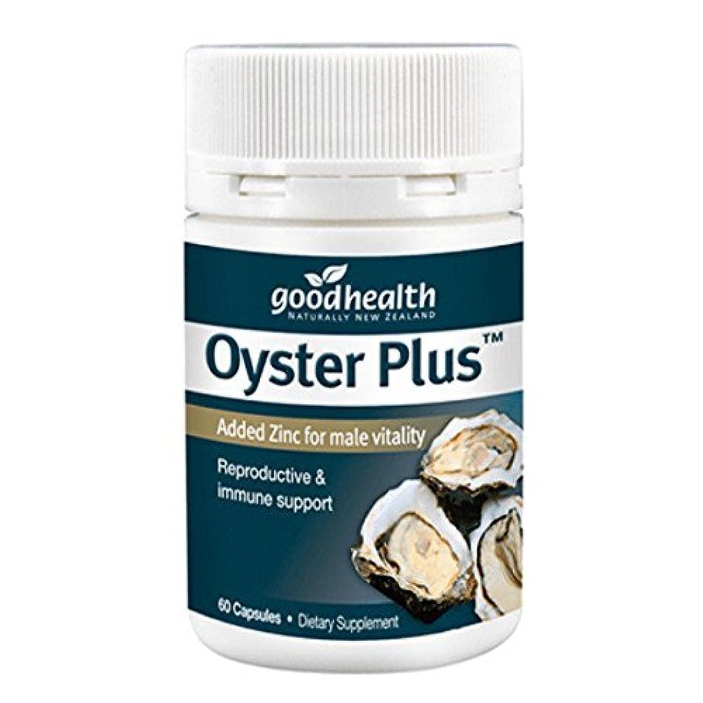 Goodhealth Zinc Plus Oyster Extract – 60 Capsules | Natural Marine Zinc from New Zealand