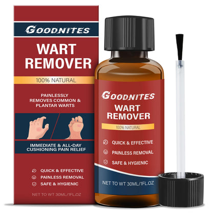 Goodnites Fast-Acting Wart Remover | 17% Salicylic Acid, Family Safe
