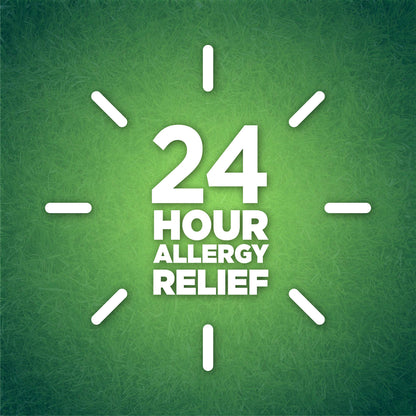 GoodSense Allergy Relief Cetirizine 10 mg – 24-Hour Indoor/Outdoor Relief, 30 Count