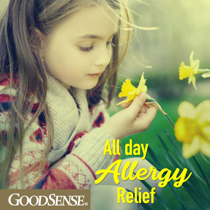 GoodSense Children's All Day Allergy Syrup – Cetirizine 1 mg/mL, Grape Flavor, 4 Fl Oz