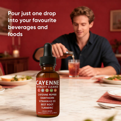 GOOVIP Maxivita CayennePepper Liquid Extract Drops - 2 fl oz | Immune, Joint & Gut Support