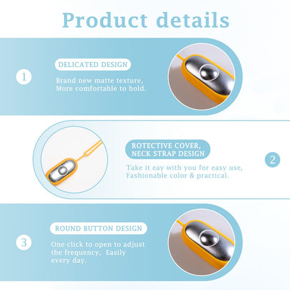 GOQELK Compact Handheld Sleep Device – Relaxation, Mood & Focus (Blue)