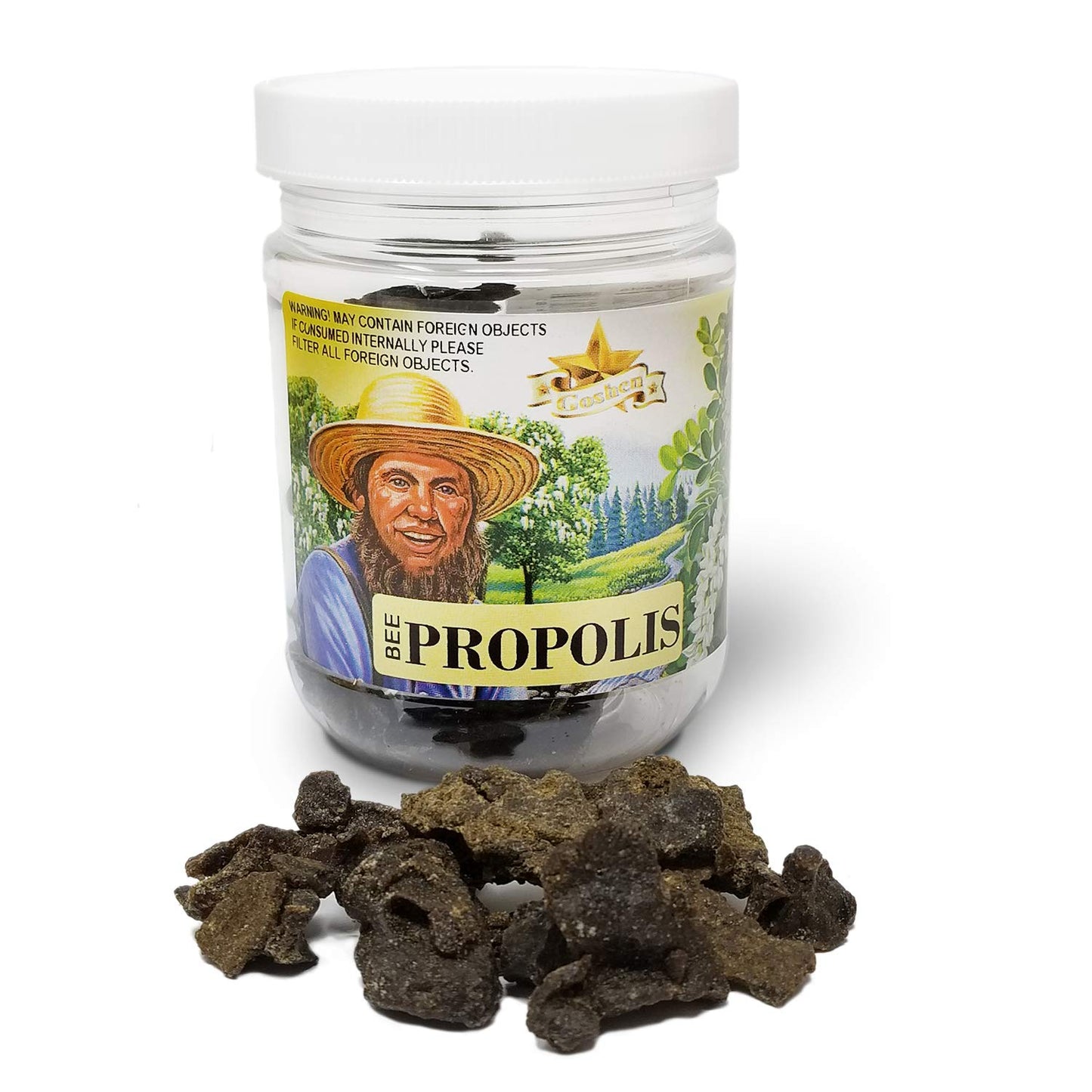 Goshen Amish Country Raw Bee Propolis – 2oz, Unfiltered & Pure