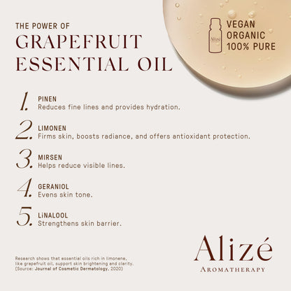 Grapefruit Essential Oil – USDA Organic, 100% Natural & Pure (10ml)