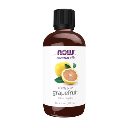 Grapefruit Essential Oil - NOW Essential Oils, 4 oz | 100% Pure, Cold-Pressed
