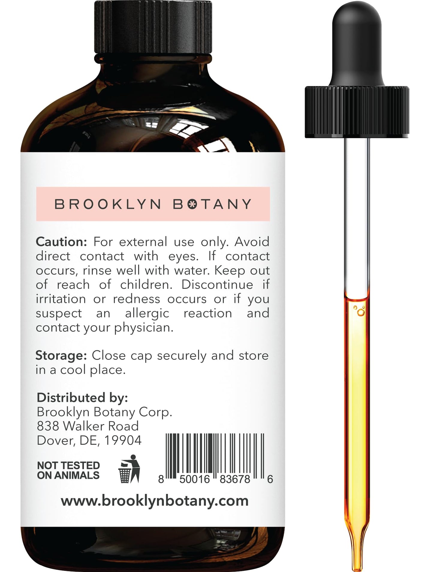 Brooklyn Botany Grapefruit Essential Oil - 4 Fl Oz | 100% Pure & Natural Premium Grade with Dropper