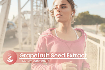 Grapefruit Seed Extract (100 Capsules) - Pure Original Ingredients, Lab Verified