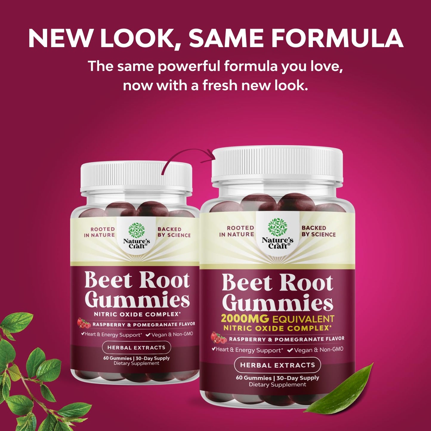 Flow Boosting Beet Root Gummies – Nitric Oxide & Heart Health Support (Vegan, Non-GMO)
