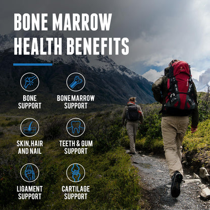 Grass Fed Beef Bone Marrow Supplement – 200 Count | New Zealand Sourced