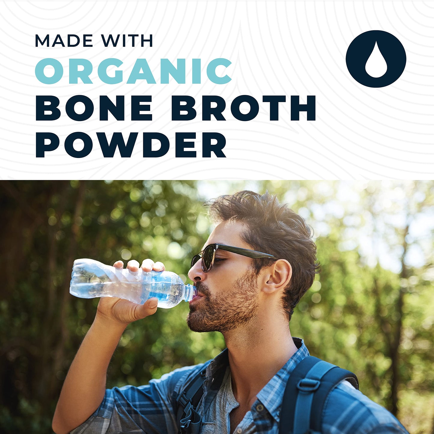 Grass-Fed Bone Broth Capsules with Collagen – 180 Caps | Gut & Joints Support