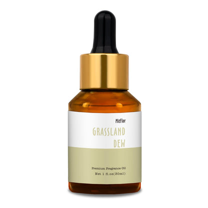 Grassland Dew Fragrance Oil 30ml – MitFlor Single Scented Oil for Diffusers, Candles & Soaps