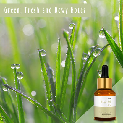 Grassland Dew Fragrance Oil 30ml – MitFlor Single Scented Oil for Diffusers, Candles & Soaps