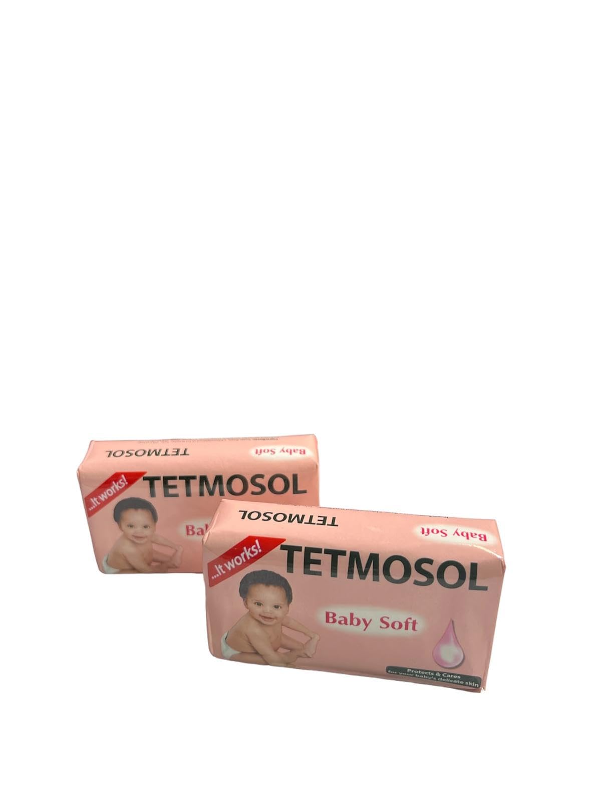 Gratiam Tetmosol Baby Soft Soap 75g (2) - Gentle Baby Bath Bar