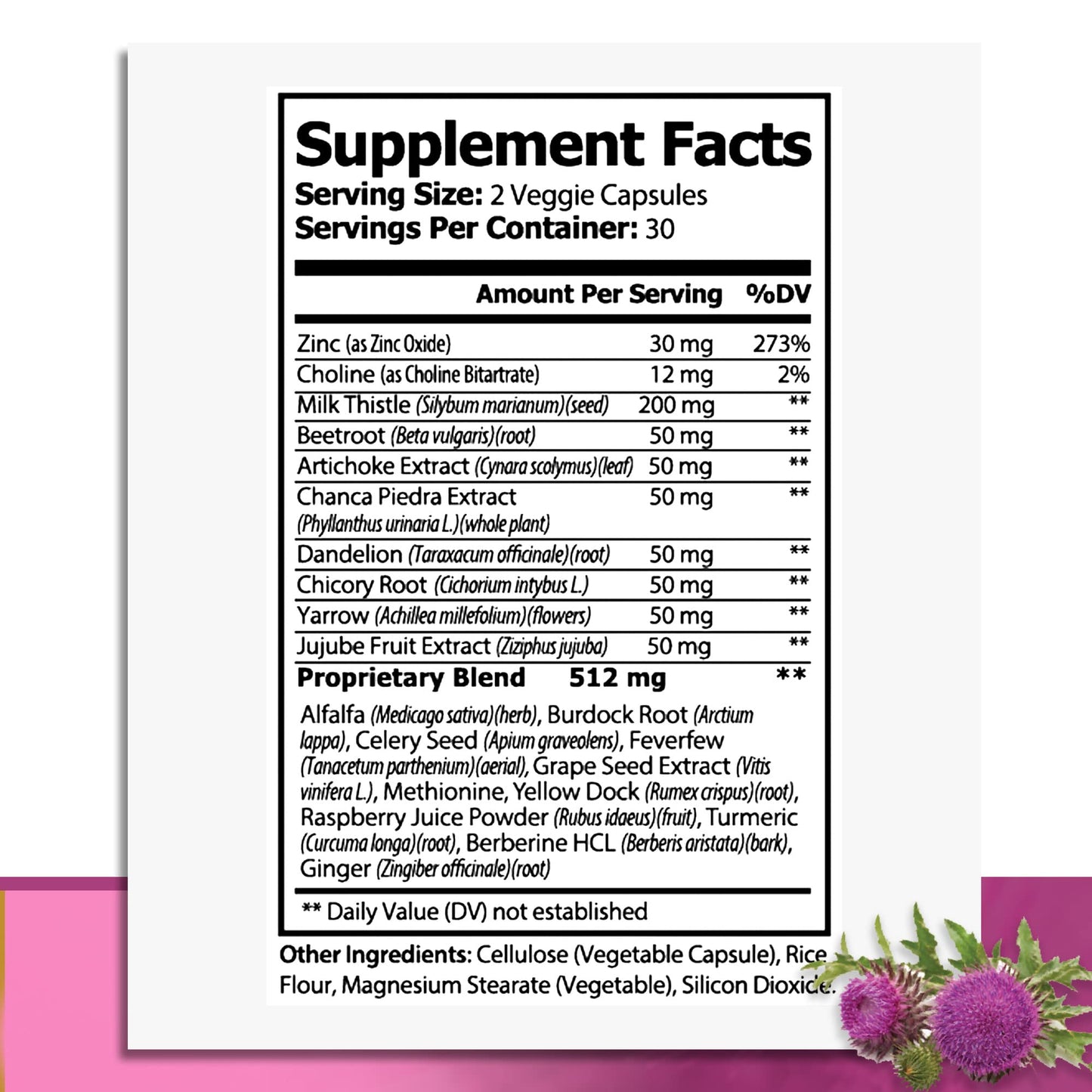 GreeNatr Liver Cleanse Detox & Repair | Milk Thistle & Berberine