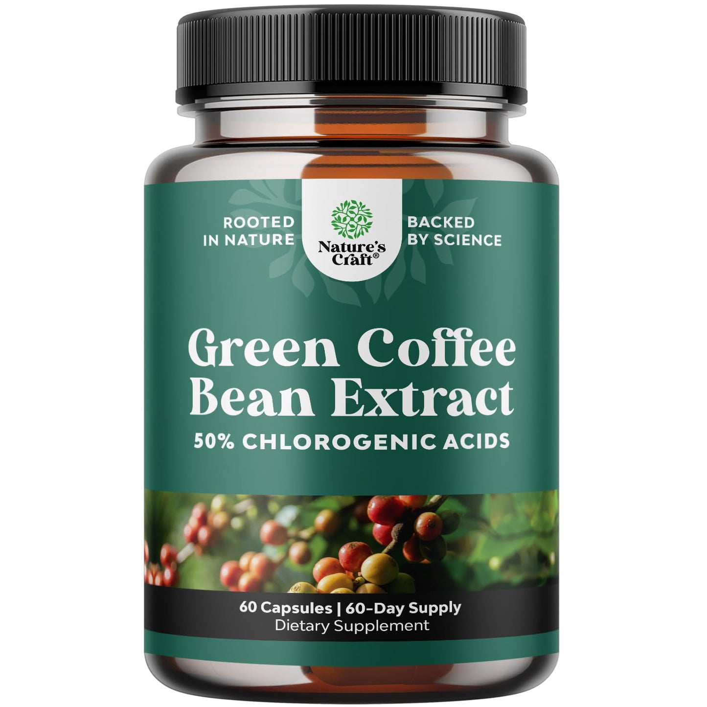 Green Coffee Bean Extract for Weight Loss – Energy & Immunity for Women & Men