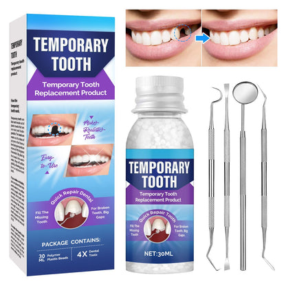 Green Hills Tooth Repair Kit – Moldable Tooth Filling DIY at Home with 4 Dental Tools