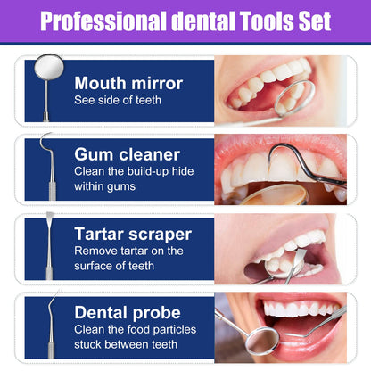 Green Hills Tooth Repair Kit – Moldable Tooth Filling DIY at Home with 4 Dental Tools