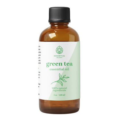 Green Tea Essential Oil - Premium Grade, 4 Fl Oz | Aromatherapy, Soaps & Candles | Vegan & Cruelty Free