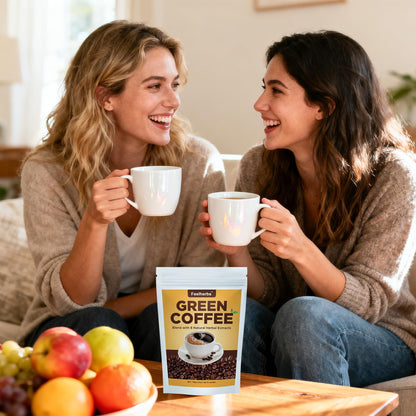 Natural Green Coffee for Metabolism & Energy – 8 Blends, 10 Sachets (Vegan Friendly)