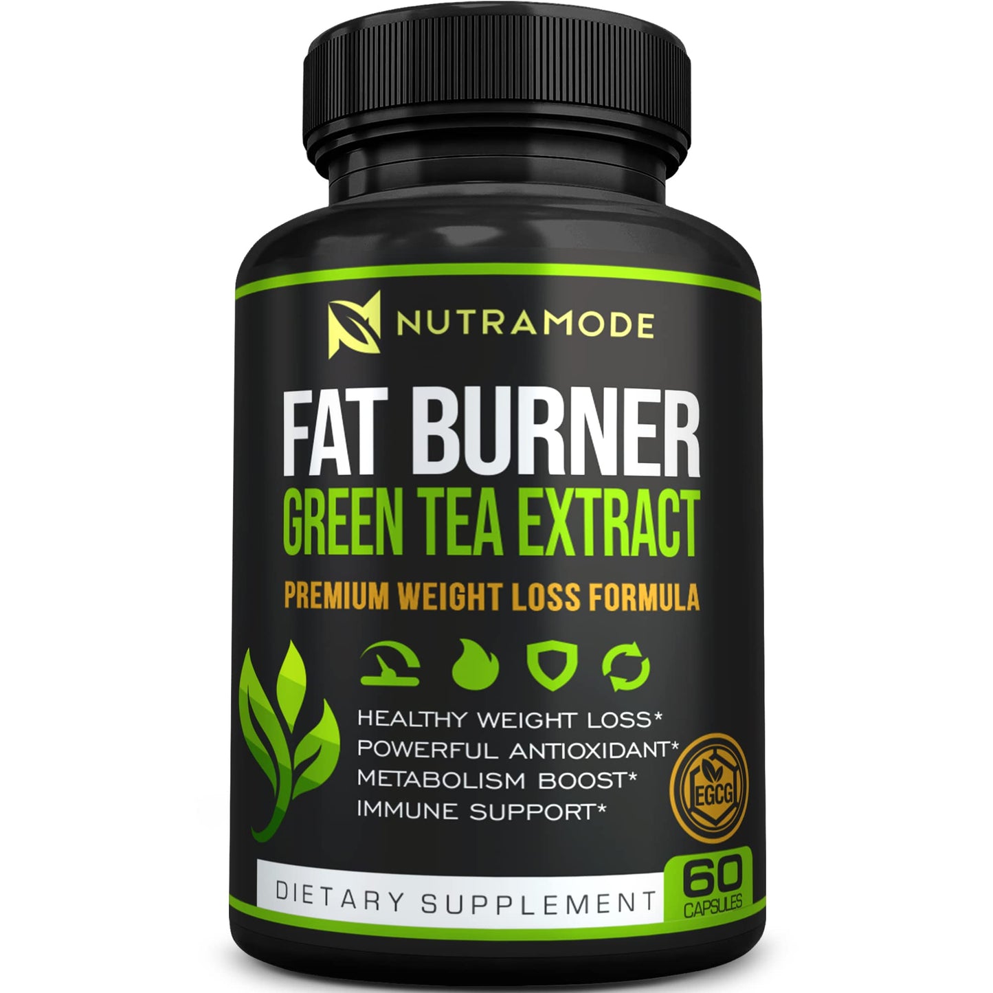 Green Tea Fat Burner with EGCG – Appetite Suppressant