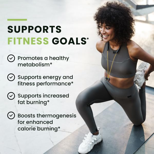 Green Tea Weight Loss Pills for Women & Men | 45% EGCG | Vegan Fat Burner | 120 Ct