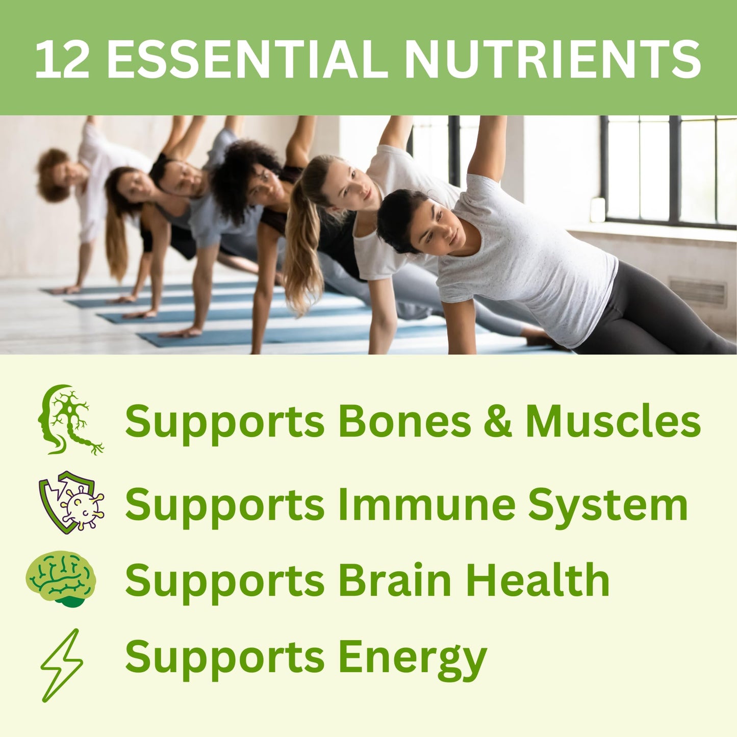 Greenfield Nutritions Halal Multivitamins for Adults - Gelatin Free & Vegetarian