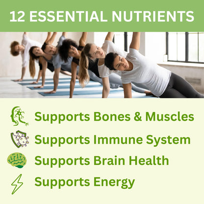 Greenfield Nutritions Halal Multivitamins for Adults - Gelatin Free & Vegetarian