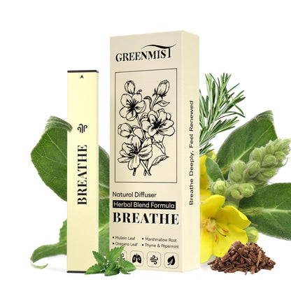 GREENMIST Lung Detox Diffuser Pen – 800 Uses for Respiratory Support