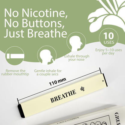 GREENMIST Lung Detox Diffuser Pen – 800 Uses for Respiratory Support