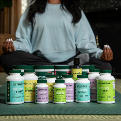 Greens First Green Tea Vitality Formula - Enhanced with Moringa - Antioxidant-Rich for Clean Energy - Vegan & Gluten-Free - 60 Capsules