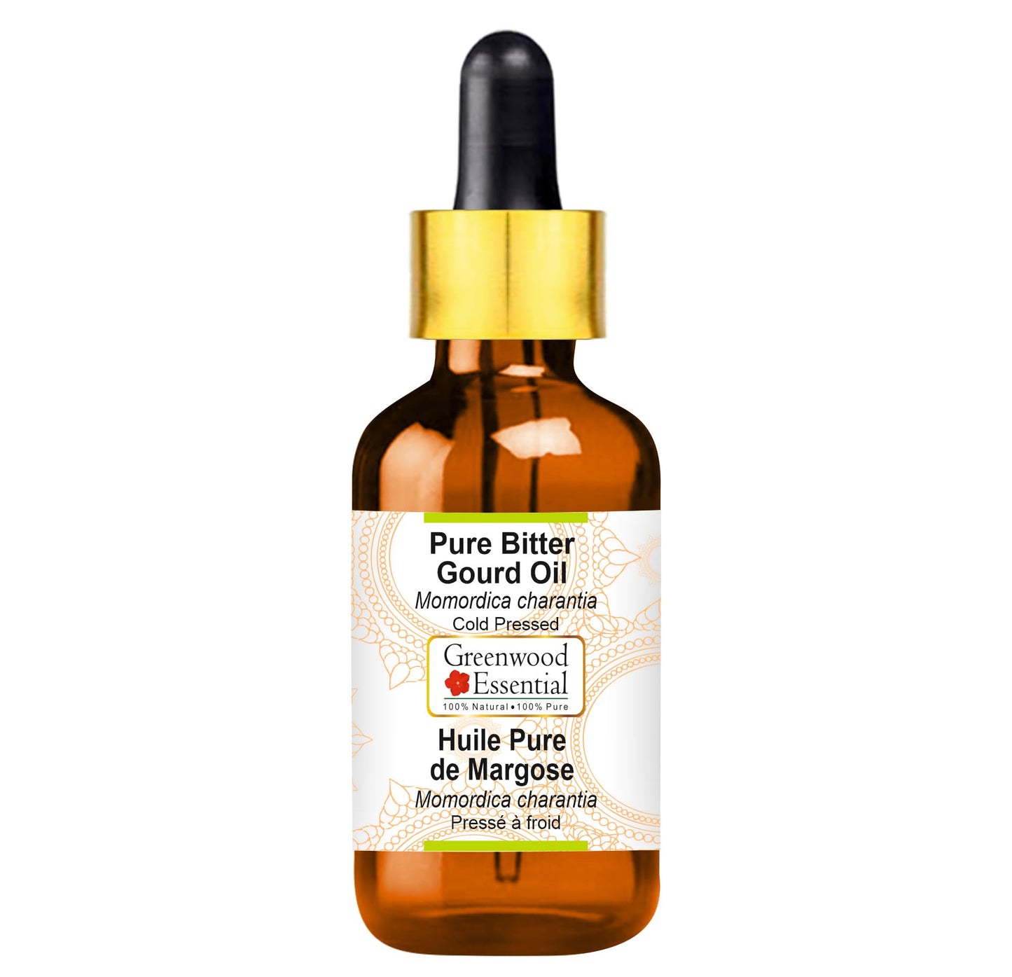 Greenwood Bitter Gourd Oil (Momordica charantia) 5ml – Cold-Pressed & Undiluted