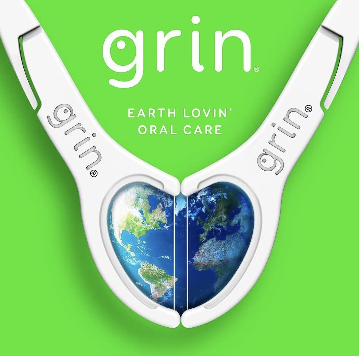 GRIN Dental Floss – 3 Packs of 60 (Fine Fin) for Tight Teeth | Minty Fresh