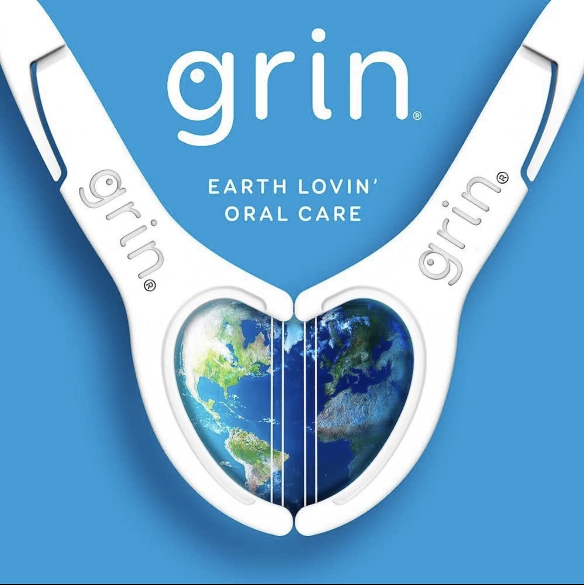 Grin Dental Floss 3-Pack (60 per pack) – White, 180 Total, Minty Fresh