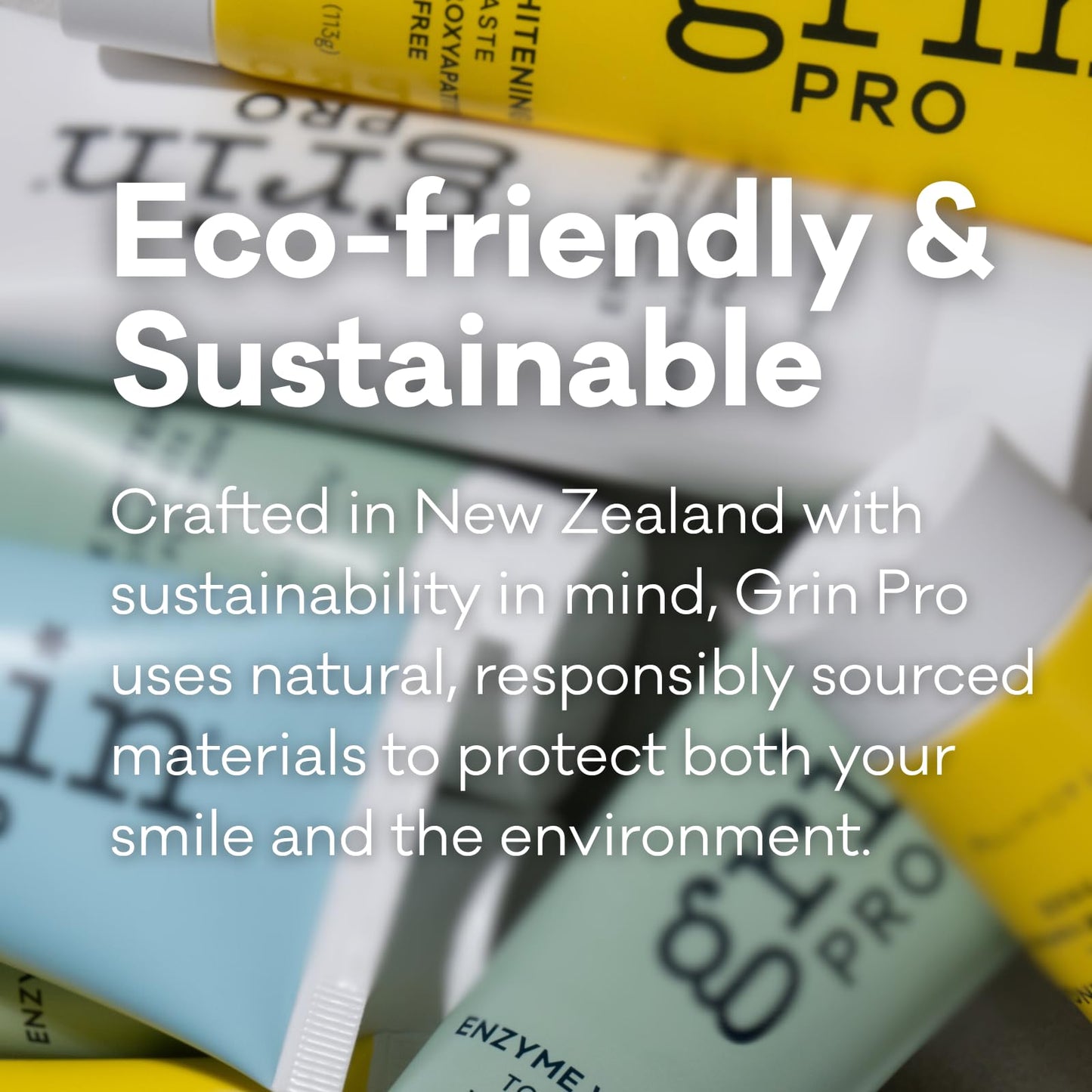 Grin Pro Enamel Repair Toothpaste – Fluoride Free Nano-Hydroxyapatite for Sensitive Teeth (4 oz) – Made in New Zealand