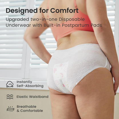 GROWNSY Postpartum Essentials Recovery Kit — 8-Piece Comfort & Care Set for New Moms