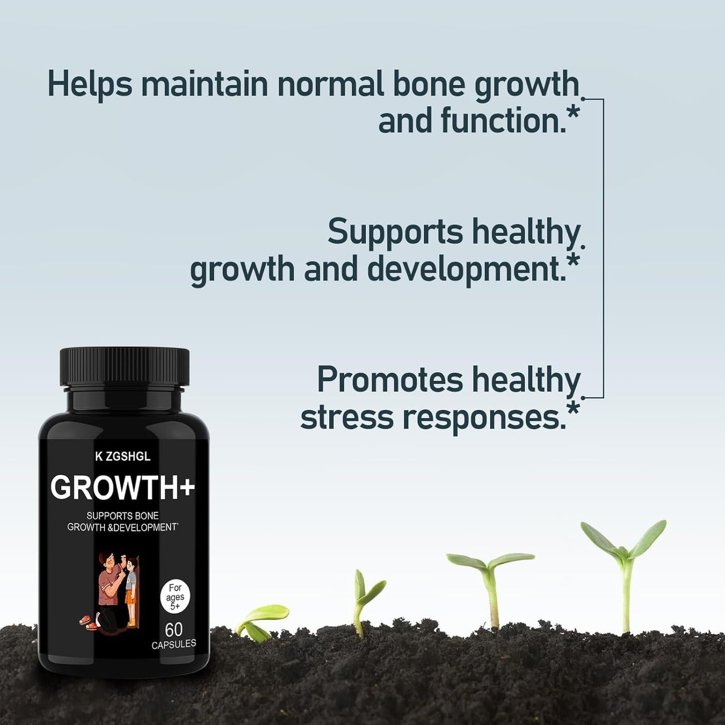Growth Capsules – Natural Growth Supplement for Children & Teens