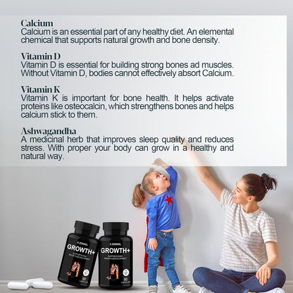 Growth Capsules – Natural Growth Supplement for Children & Teens