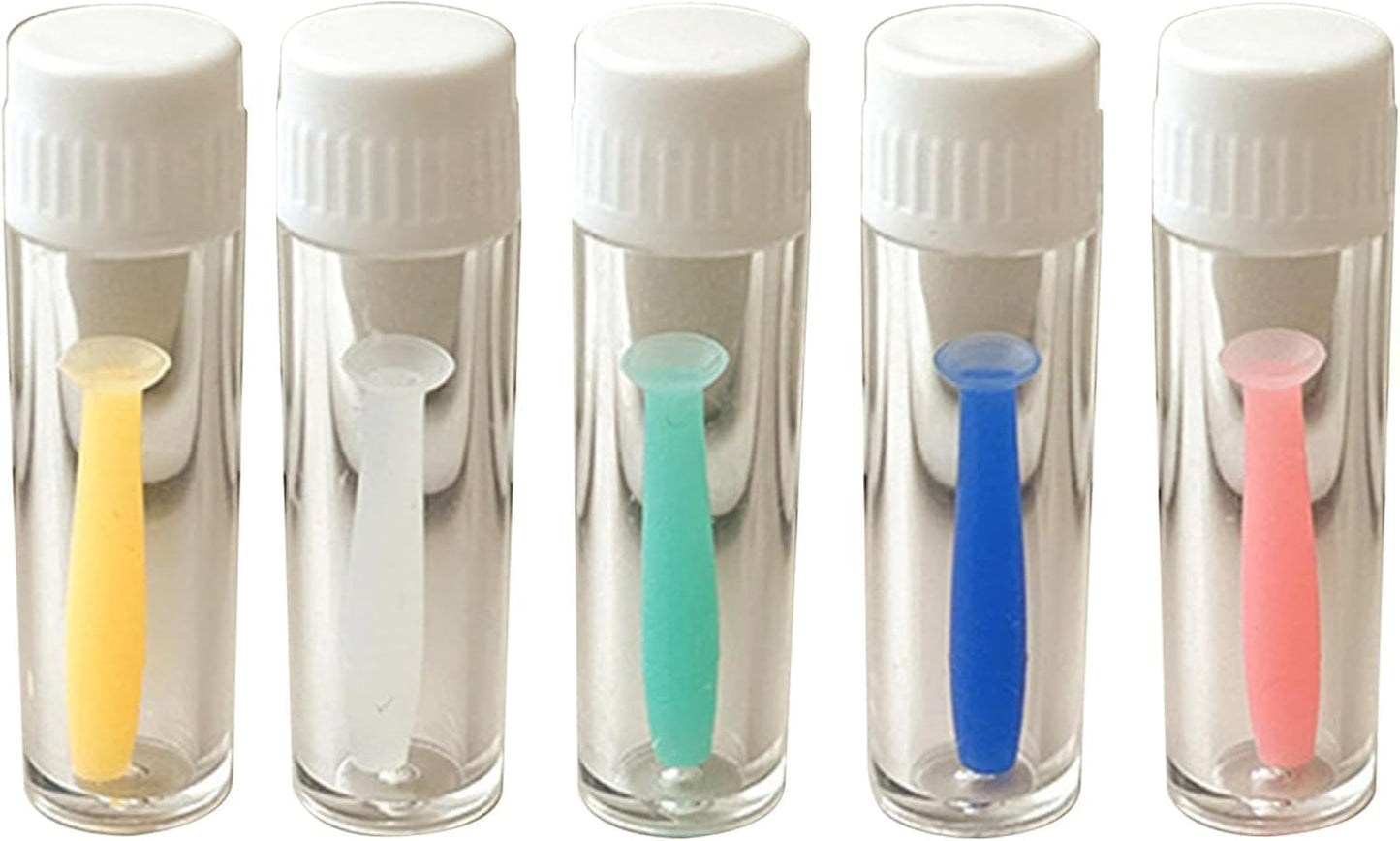 Gryshanyun Green Contact Lens Remover Tool – Silicone Plunger for Soft & Hard Lenses
