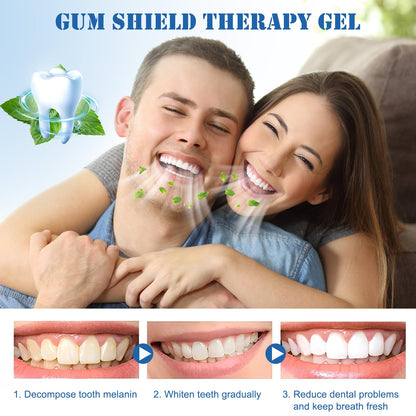 Neslemy Gum Shield Therapy Gel – Gum Therapy Gel, Teeth Whitening Essence Pen (Pack of 3)
