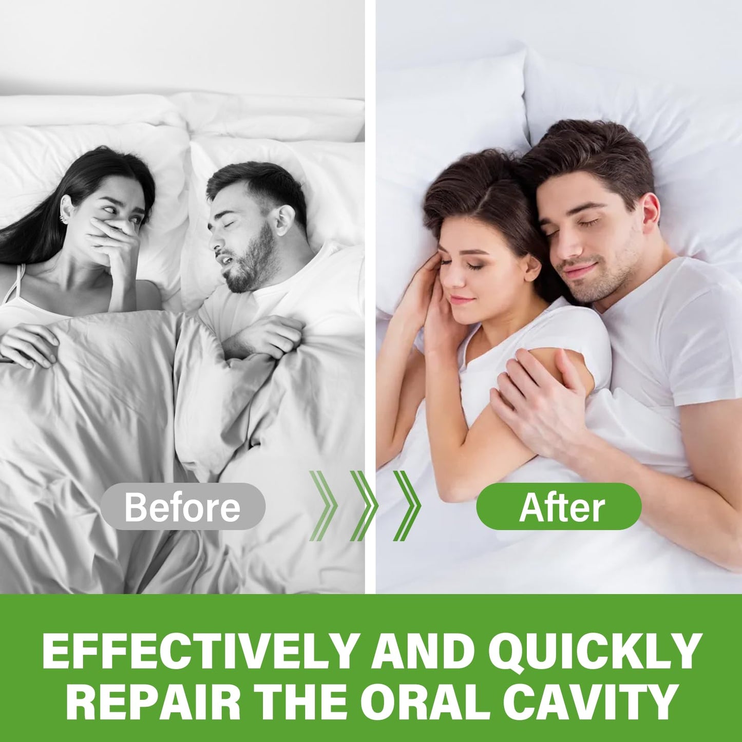 Gum Restore Drops - Advanced Repair for Receding Gums & Bad Breath | Mint Flavor 2 fl oz