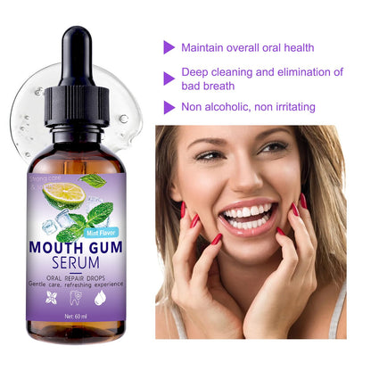 Gum Restore Drops - 60ml Gum Repair for Receding Gums & Fresh Breath