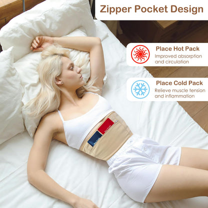 GUMIFOTNE Castor Oil Pack Wrap – 11-Piece Organic Cotton Flannel Pads, Reusable & Leak-Proof
