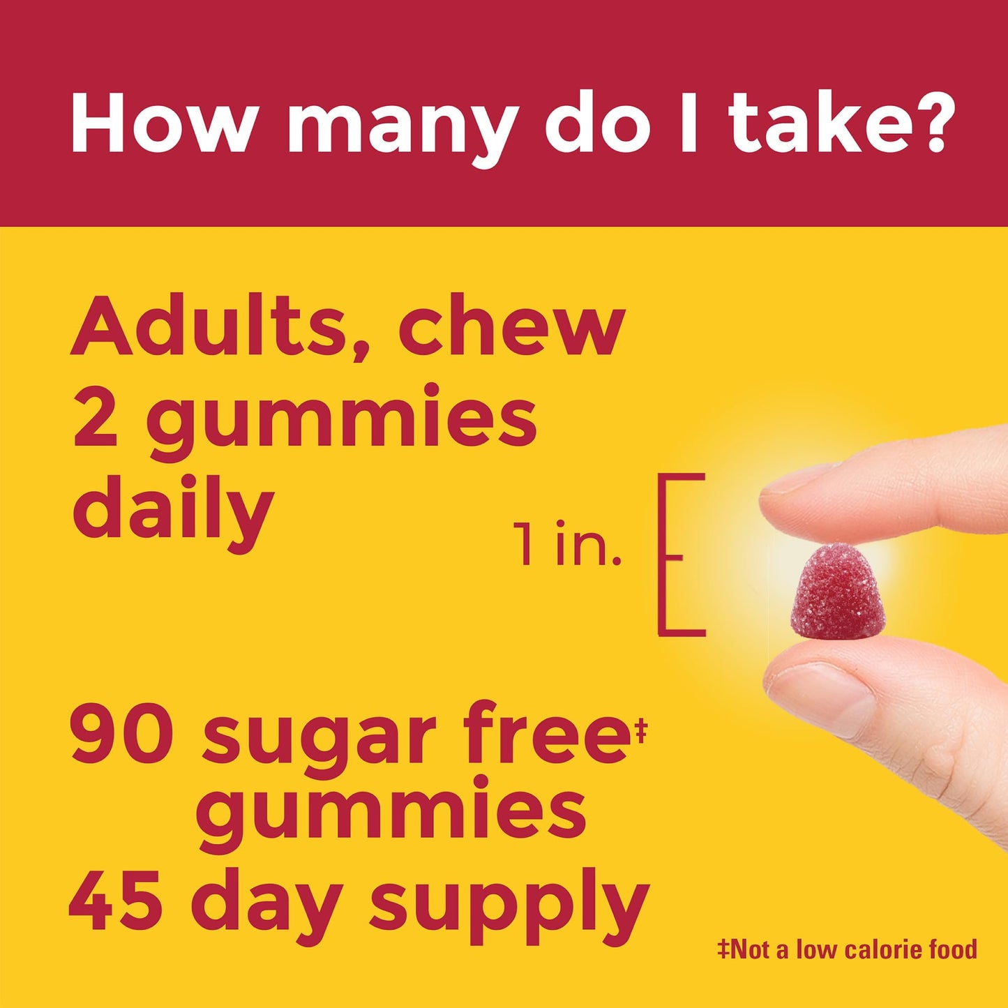 Nature Made Zero Sugar Multivitamin Gummies – 90 Count (45 Day) – Men & Women