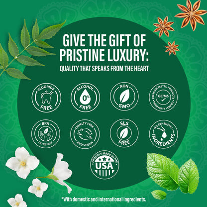 GuruNanda Mint to Be Kit: CocoMint Oil Pulling, Neem Toothpaste & Breath Mouthwash