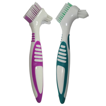2-Pack Denture Cleaning Brush Set – Premium Denture Care Tool