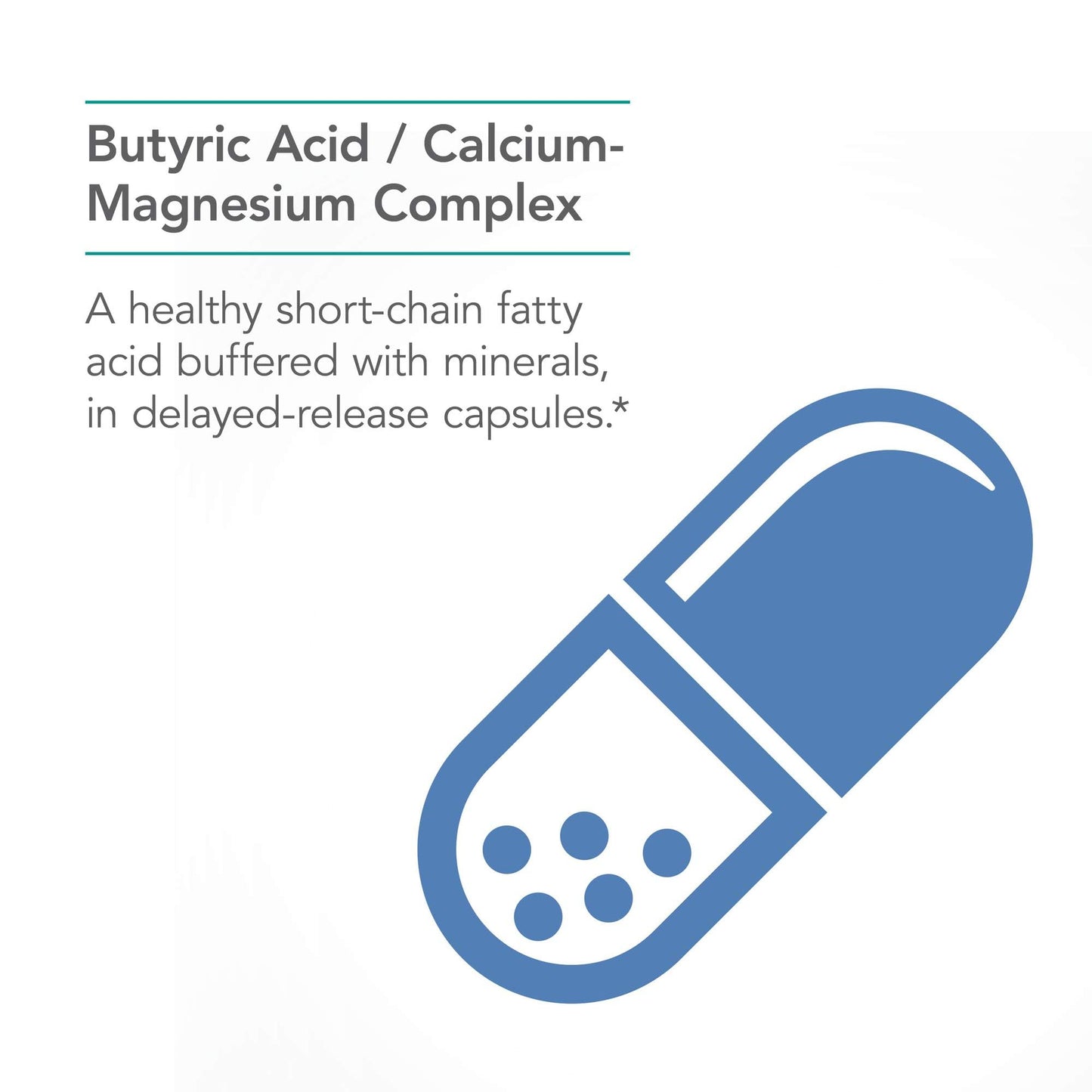 Nutricology ButyrAid 200 mg - Butyrate for Gut Health | Tributyrin Complex | 100 Count