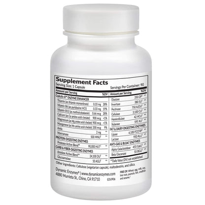 Eat E-Z Ultra Digestive Enzymes – Gut Health, Anti-Bloating & Immune Support | 90 Count