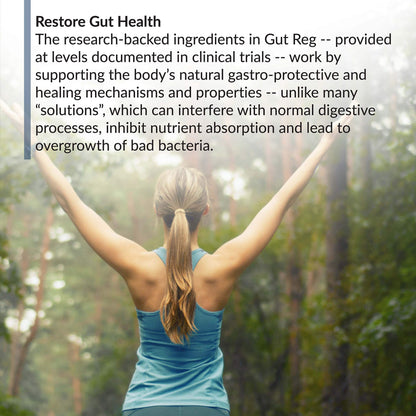 BioTrust Gut Reg Supports a Healthy Gut Lining - PepZin GI, L-Glutamine & Ginger (60 Capsules)
