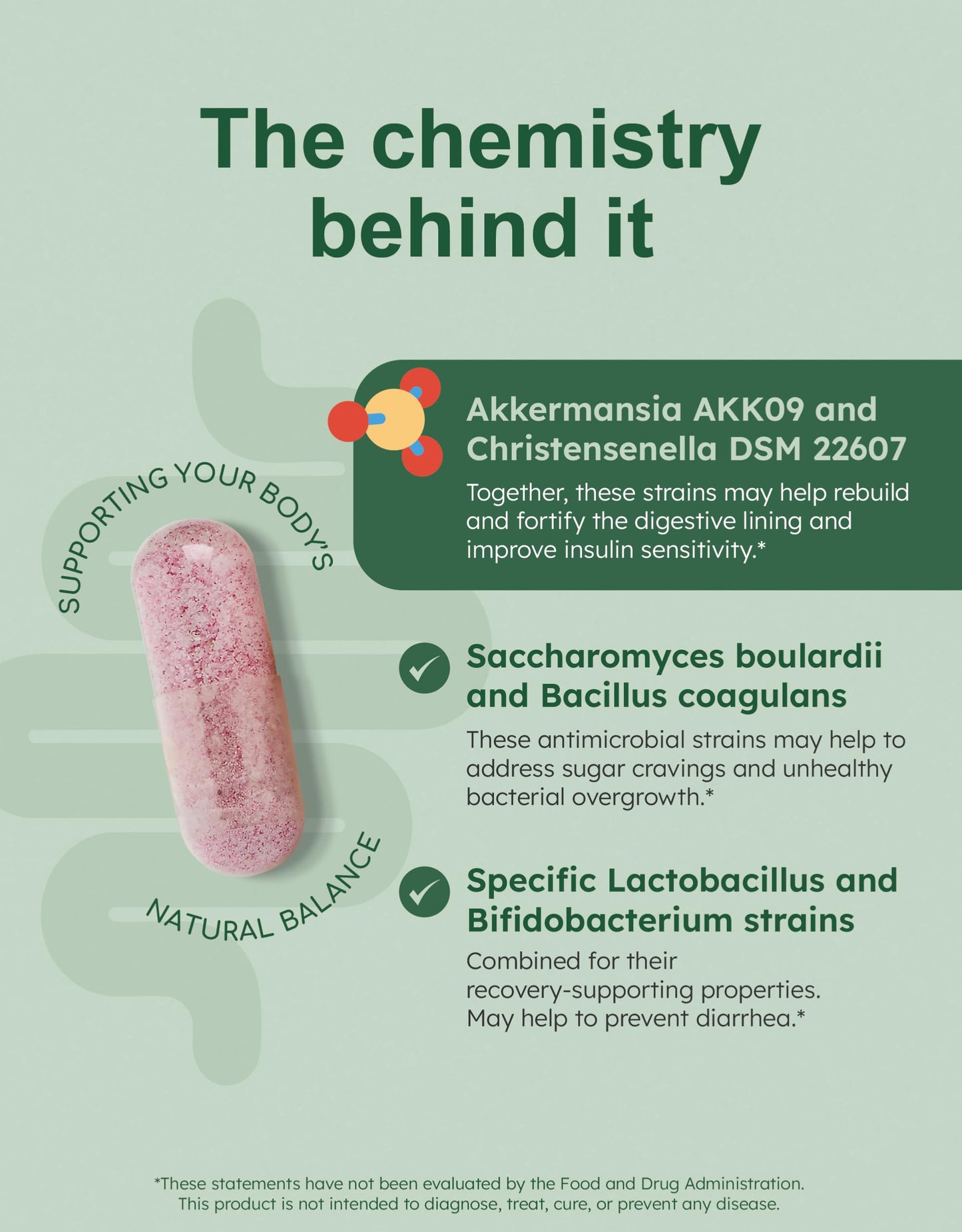 GutRx Balance Probiotics for Gut Health – Akkermansia, Christensenella, 30 ct, Gluten Free