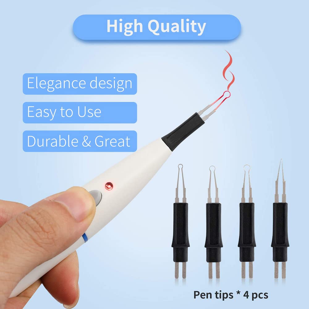 Gutta Percha Point Cutter with 4 Tips – Endo Obturation System with Heated Pen